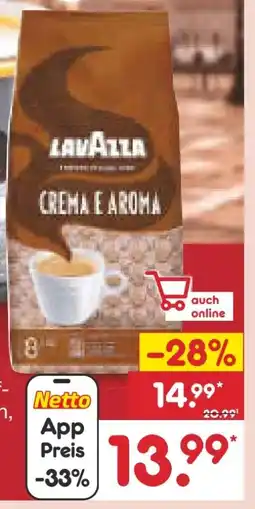 Netto Marken-Discount Lavazza Crema E Aroma Angebot