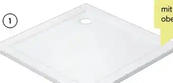 BayWa Duschtasse White Slate Angebot