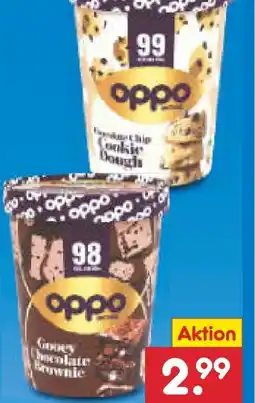 Netto Marken-Discount Oppo Brothers Eiscreme Angebot