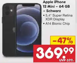 Netto Marken-Discount Apple Smartphone iPhone 12 mini Angebot