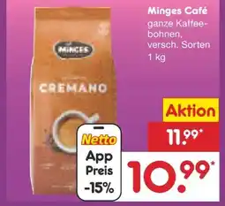 Netto Marken-Discount Minges Kaffee Café Cremano Angebot