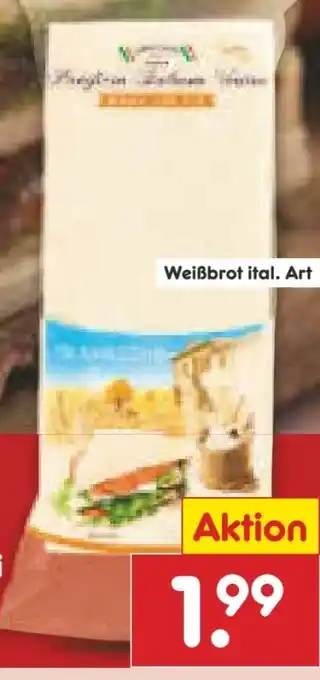 Netto Marken-Discount Panificio Italiano Veritas Pane Tramezzini Angebot
