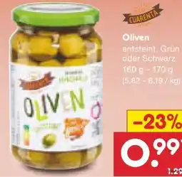 Netto Marken-Discount Las Cuarenta Oliven Angebot