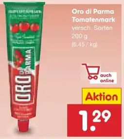 Netto Marken-Discount Hengstenberg Oro di Parma Tomatenmark Angebot