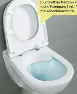 BayWa Villeroy & Boch Spülrandloses Wand-WC Set O.Novo Direct Flush Angebot