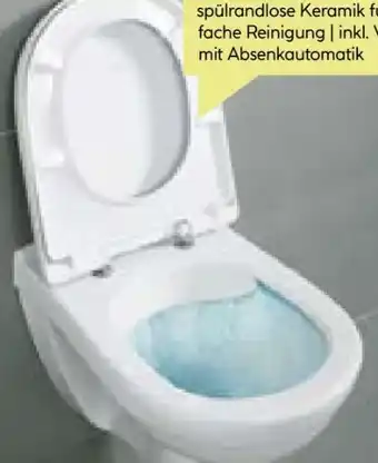 BayWa Villeroy & Boch Spülrandloses Wand-WC Set O.Novo Direct Flush Angebot