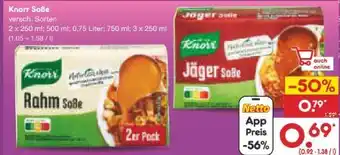 Netto Marken-Discount Knorr Rahmsoße Angebot