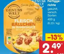 Netto Marken-Discount Genuss Welt Fertiggerichte Angebot