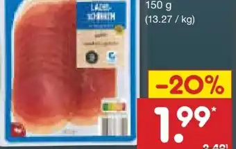 Netto Marken-Discount Hofmaier Lachsschinken Angebot