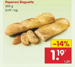 Netto Marken-Discount Netto Backstube Peperoni Baguette Angebot