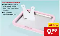 Netto Marken-Discount Stoneline Ice Cream Roll Platte Angebot
