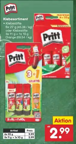 Netto Marken-Discount Pritt Klebesortiment Angebot