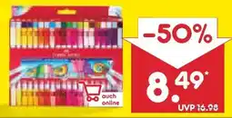 Netto Marken-Discount Faber-Castell Doppelfasermaler Angebot