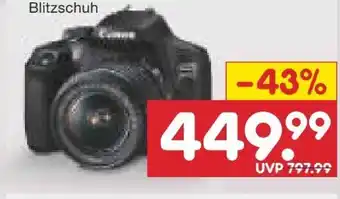 Netto Marken-Discount Canon Spiegelreflexkamera EOS 2000D Angebot