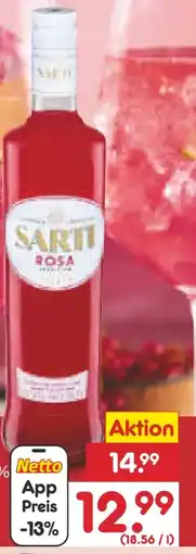 Netto Marken-Discount Sarti Rosa Aperitif Angebot