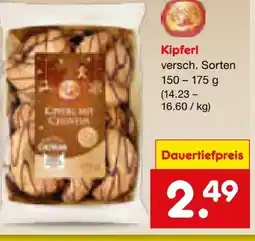 Netto Marken-Discount Santa Claus in Town Kipferl Vanille Angebot