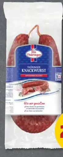 PENNY Die Thüringer Original Knackwurst Angebot
