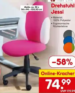Netto Marken-Discount Inter Link Drehstuhl Jessi Angebot