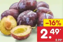 Netto Marken-Discount Lieblings Zwetschgen Angebot