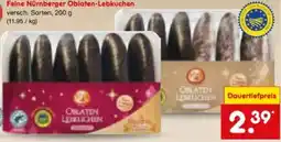 Netto Marken-Discount Santa Claus in Town Feine Nürnberger Oblaten-Lebkuchen Angebot