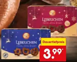Netto Marken-Discount Santa Claus in Town Lebkuchen Herzen Angebot