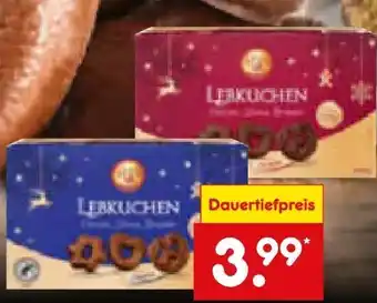 Netto Marken-Discount Santa Claus in Town Lebkuchen Herzen Angebot