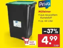 Netto Marken-Discount Priva Mülleimer Angebot