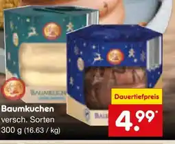 Netto Marken-Discount Santa Claus in Town Nougat Baumstamm Angebot