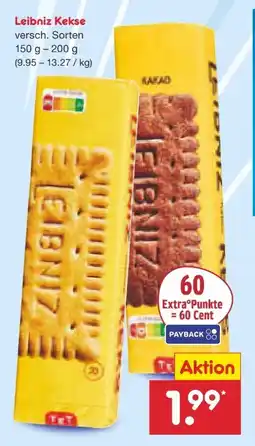 Netto Marken-Discount Bahlsen Leibniz Kekse Angebot