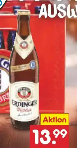 Netto Marken-Discount Erdinger Weißbräu Weißbier Angebot