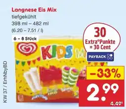 Netto Marken-Discount Langnese Kids Mix Angebot