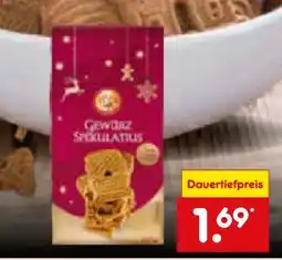 Netto Marken-Discount Santa Claus in Town Gewürz Spekulatius Angebot