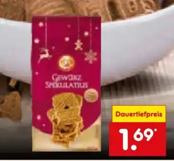 Netto Marken-Discount Santa Claus in Town Gewürz Spekulatius Angebot