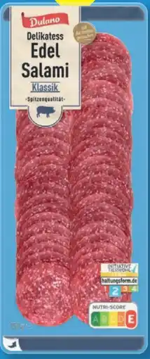 Lidl Dulano Delikatess Edelsalami Angebot