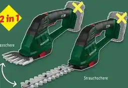 Lidl Parkside Akku-Gras-Strauchschere PAGS 20-Li A1 Angebot