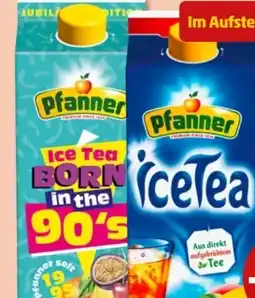 PENNY Pfanner Eistee Pfirsich Angebot