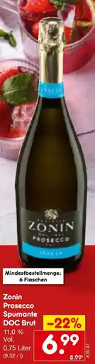 Netto Marken-Discount Zonin Spumante Prosecco Angebot