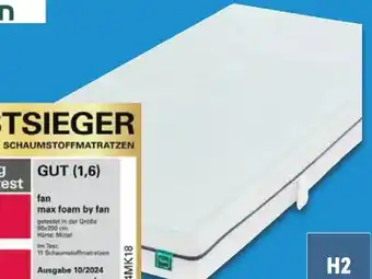 Lidl f.a.n. 5-Zonen-Komfortschaumkern-Matratze Angebot