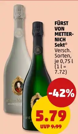 PENNY Fürst Von Metternich Sekt Angebot