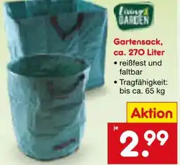 Netto Marken-Discount Living Garden Gartensack Angebot