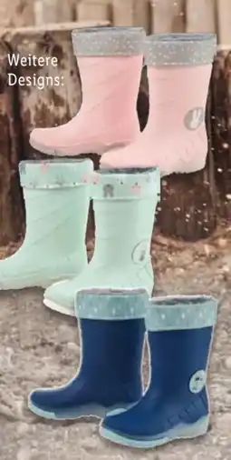 Lidl Lupilu Kinder LED-Regenstiefel Angebot