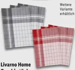 Lidl Livarno Home Geschirrtücher-Set Angebot