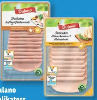 Lidl Dulano Geflügel­rouladen Angebot
