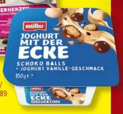 Lidl Müller Joghurt mit der Ecke Schoko Balls Angebot