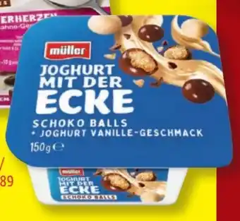 Lidl Müller Joghurt mit der Ecke Schoko Balls Angebot