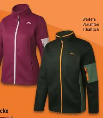 Lidl Crivit Damen Strickfleecejacke Angebot