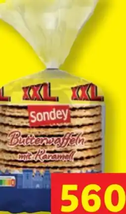 Lidl Sondey Butterwaffeln Karamell XXL Angebot