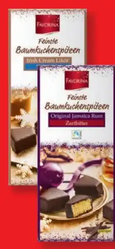 Lidl Favorina Feinste Baumkuchenspitzen Angebot