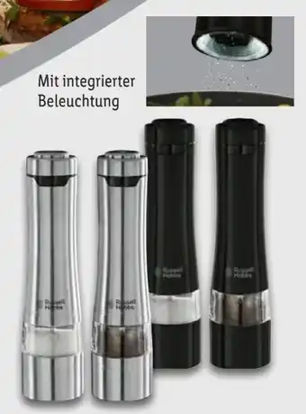 Lidl Russell Hobbs Elektrische Salz- und Pfeffermühle Angebot