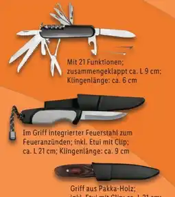 Lidl Crivit Messer Angebot